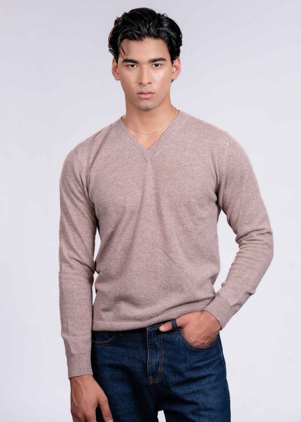 Cashmere Men’s V-Neck