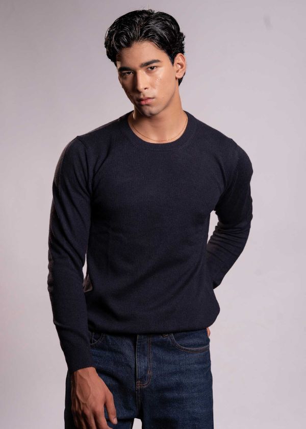 100% Cashmere Round Neck